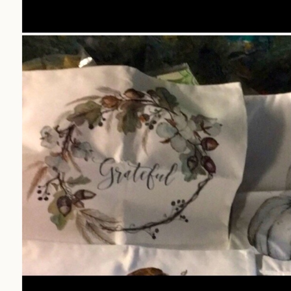 FREEw/Purchas Pillow Case 18” Grateful Decor Thank